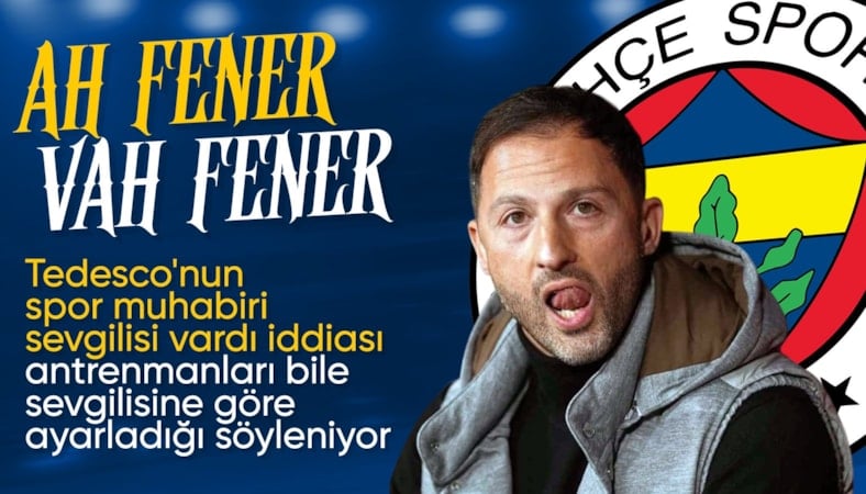 Domenico Tedesco'yla ilgili 'Medyacı sevgilisi var' iddiası