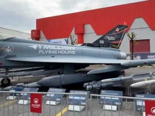 TSK envanterine giren Eurofighter Typhoon ilk kez Türk bayrağı ile sergilendi