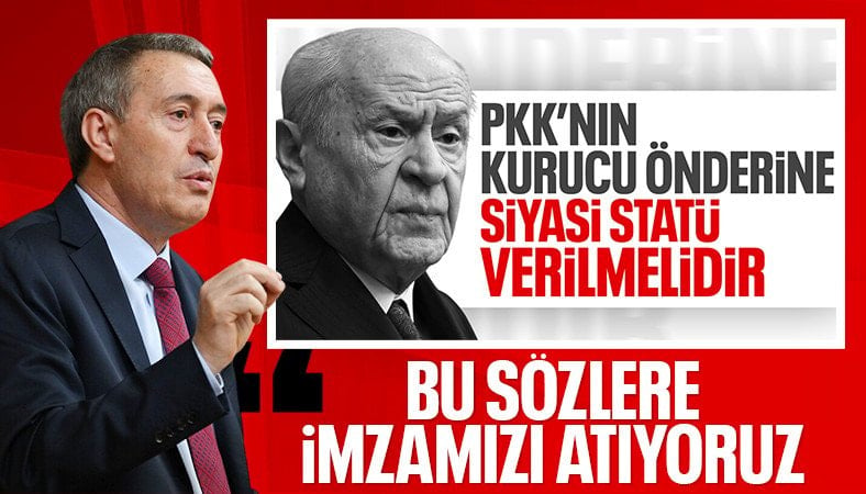 Tuncer Bakırhan: Bahçeli'nin sözlerinin altına imzamızı atıyoruz