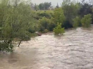 Tokat'ta yazlık kamelyalar su altında kaldı