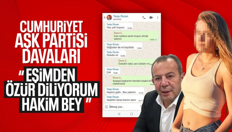 Tanju Özcan'ın 'şantaj' davası: Pişmanım deyip, eşinden özür diledi