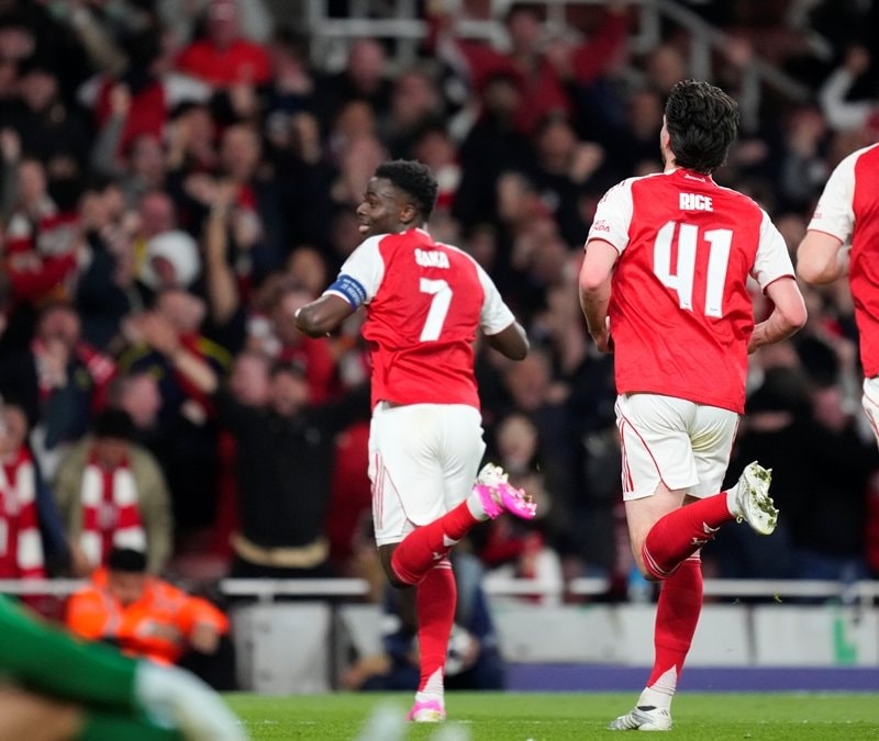 Şampiyonlar Ligi'nde ilk finalist Arsenal oldu
