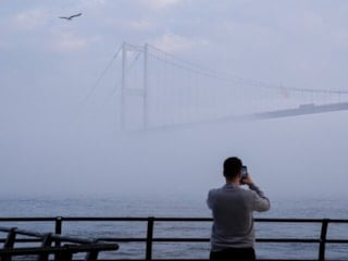 İstanbul'da sabah saatlerinde sis etkili oluyor