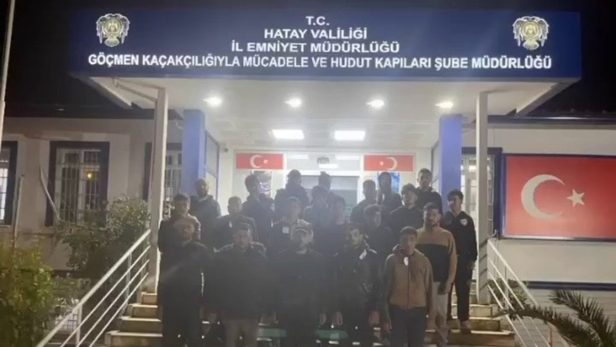 Hatay’da göçmen operasyonu: 4 organizatör ve 19 göçmen yakalandı