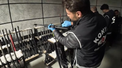 Konya’da silah kaçakçılarına operasyon: 3 kişi tutuklandı