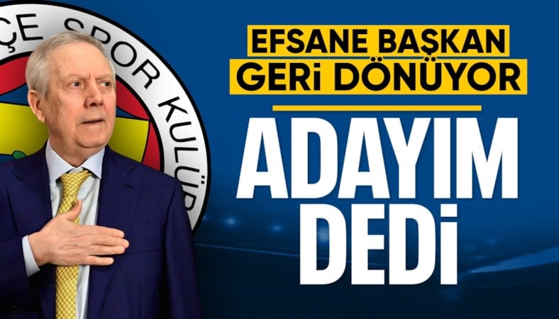 Aziz Yıldırım adaylık kararını açıkladı!