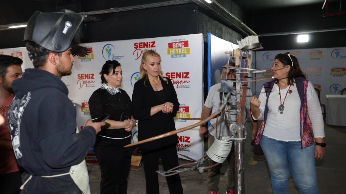 CHP'li Merkezefendi Belediyesi'nden heykel çalıştayı