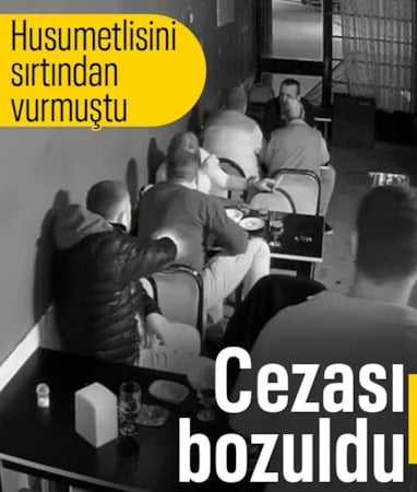 Burdur'da husumetlisini sırtından vurup öldüren zanlı yeniden yargılanıyor