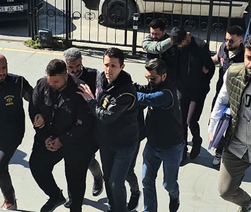 Tekirdağ'da telefon dolandırıcıları kamerada: 3 gözaltı