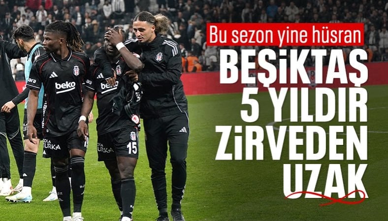 Beşiktaş, yine umduğunu bulamadı