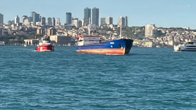 İstanbul Boğazı'nda gemi arızası
