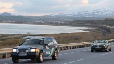 İpek Yolu Rallisi'nin Ahlat etabı tamamlandı