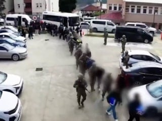 Artvin merkezli 22 ilde organize suç örgütlerine operasyon: 23 tutuklama