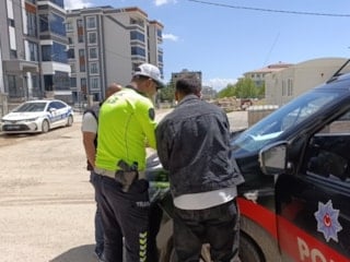 Adıyaman’da polisten kaçan motosiklet sürücüsüne rekor ceza