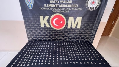 Hatay'da ticari taksiyle tarihi eser kaçakçılığı: Polis geçit vermedi