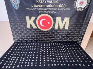 Hatay'da ticari taksiyle tarihi eser kaçakçılığı: Polis geçit vermedi