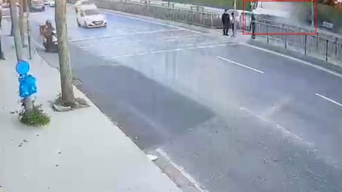 İstanbul'da genç mühendisin hayatını kaybettiği kazanın görüntüleri ortaya çıktı