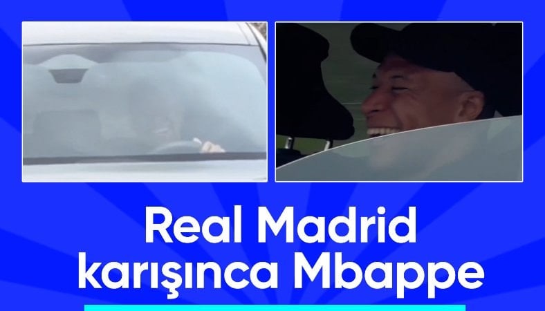 Real Madrid karıştı! Kylian Mbappe'nin son görüntüsü gündem oldu