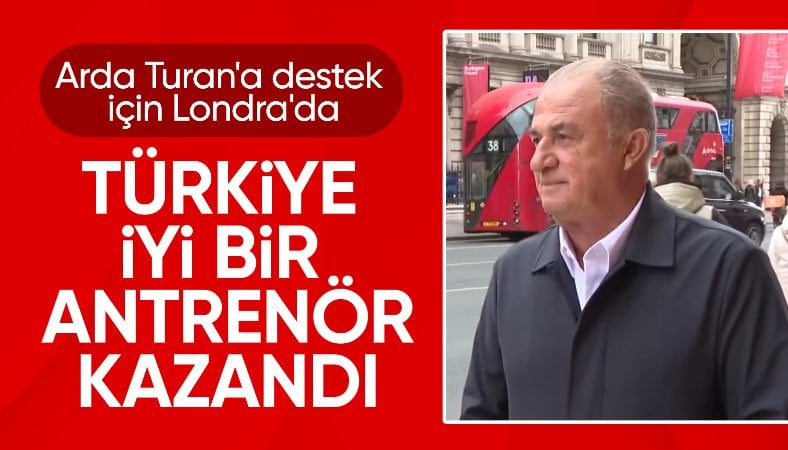 Fatih Terim, Arda Turan'ı yalnız bırakmadı