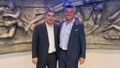 Hakan Safi, Sadettin Saran'la görüştü