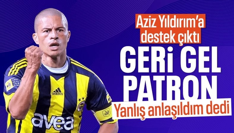 Alex de Souza'dan Fenerbahçe açıklaması: Geri gel patron