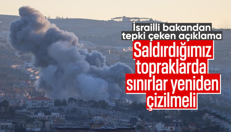 İsrailli Bakan Smotrich: Saldırdığımız topraklarda sınırlar yeniden çizilmeli