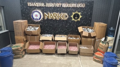 İstanbul’da uyuşturucu operasyonu: 200 milyon lira değerinde uyuşturucu hap ele geçirildi