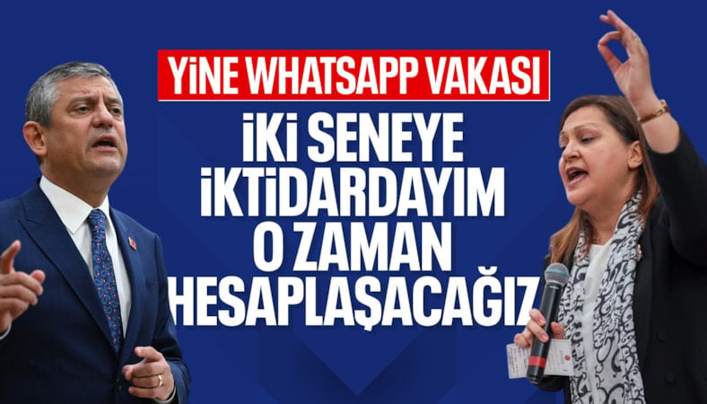 Özgür Özel'den ikinci mesaj vakası: Bu sefer Burcu Köksal'a attı