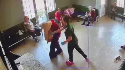 Beylikdüzü'nde yaşlı bakım merkezinde şiddet görüntüleri