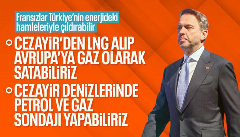 Enerji Bakanı Alparslan Bayraktar, Cezayir ile LNG anlaşmasının yenilenebileceğini duyurdu