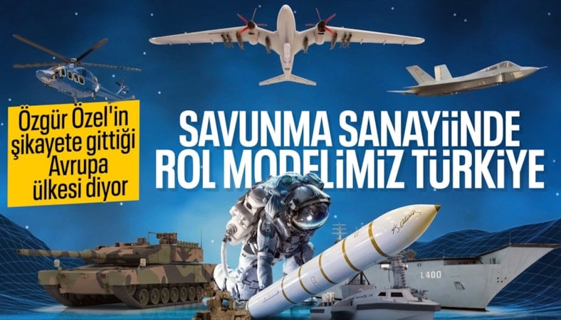 Belçika Savunma Bakanı savunma sanayimizi övmeye doyamadı: Türkiye rol model