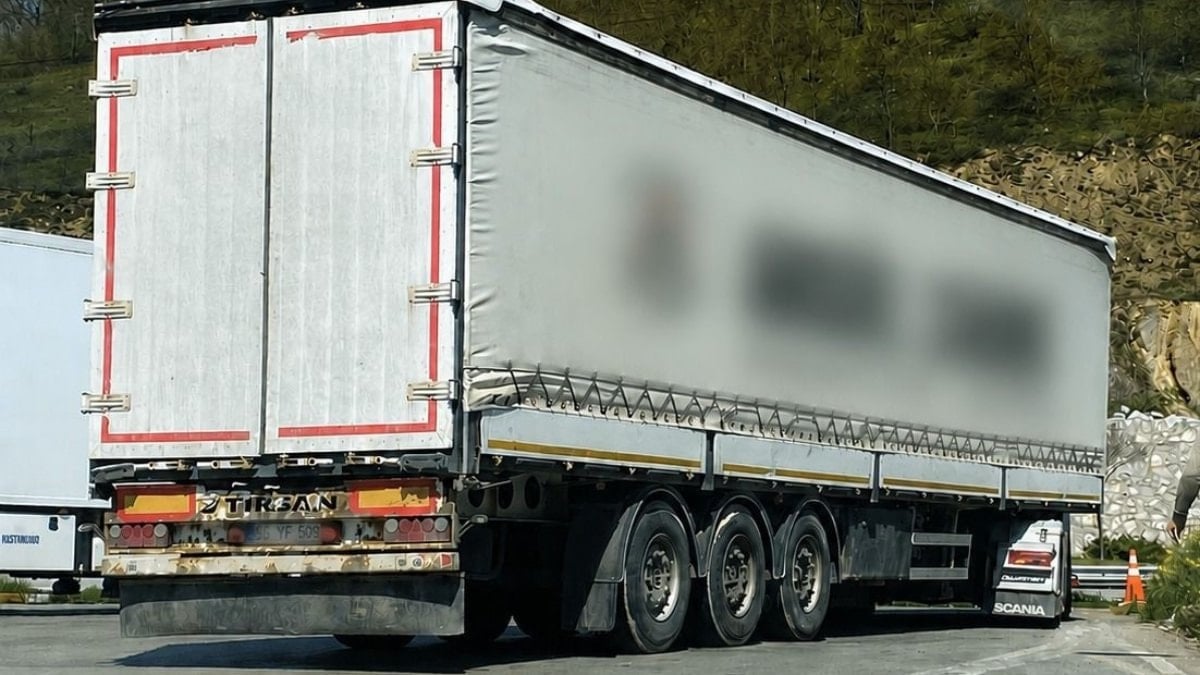 Samsun’da tır sürücüsüne 225 bin lira ceza