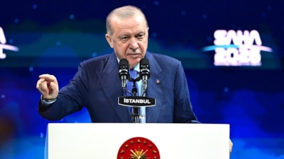 Cumhurbaşkanı Erdoğan SAHA EXPO 2026'da: Balıklar ürküyor diyenler dün fuardaydı