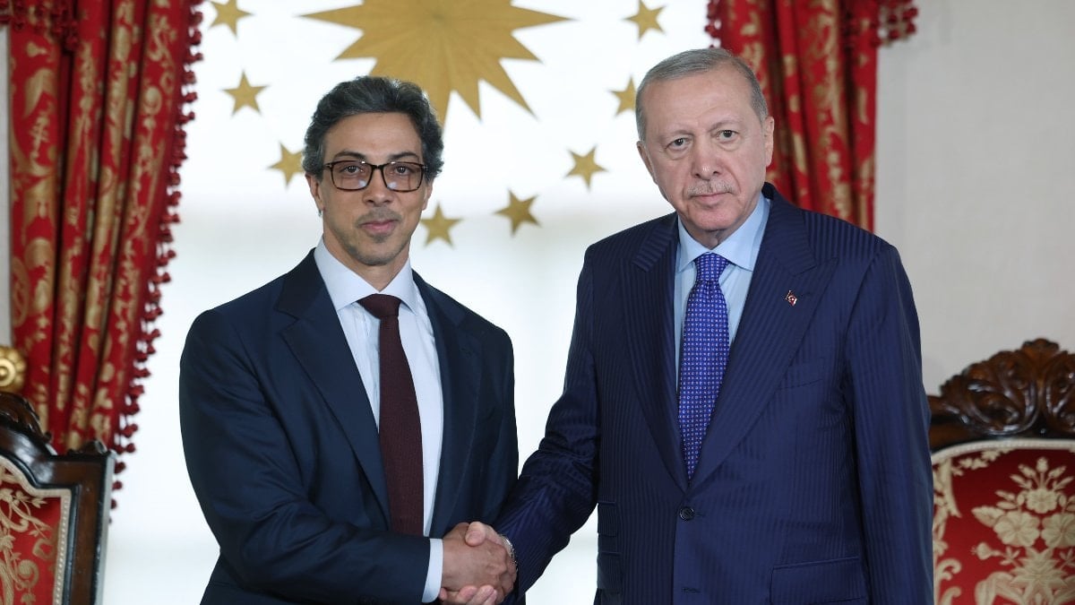 Cumhurbaşkanı Erdoğan, BAE Devlet Başkan Yardımcısı Al Nahyan’ı kabul etti