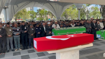 Kayseri'de terör gazisi polis memuru son yolculuğuna uğurlandı