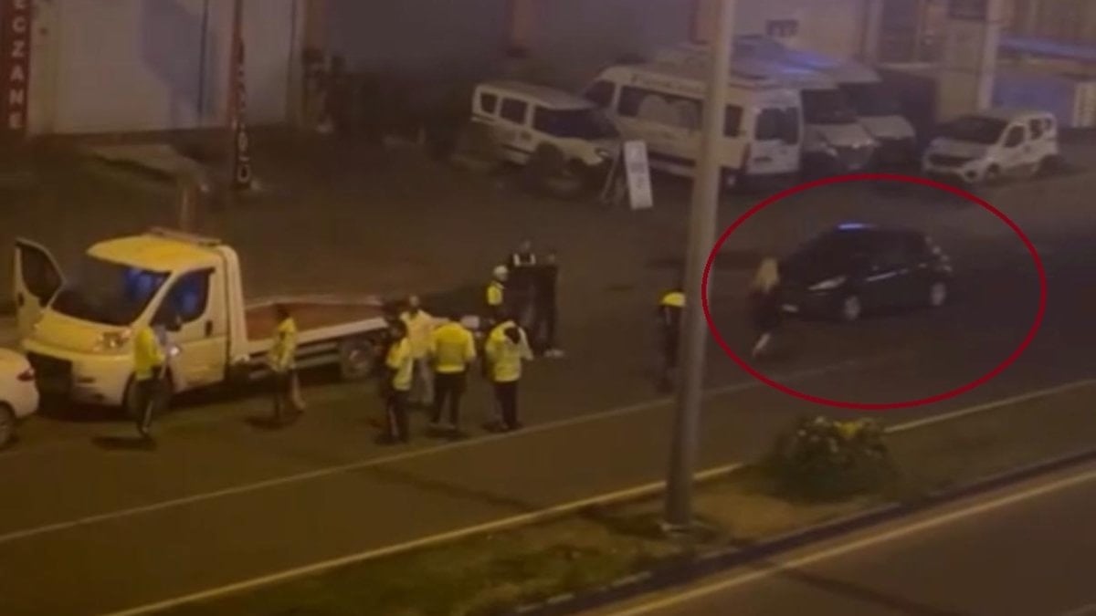 Diyarbakır'da alkollü yakalanan kadın sürücü sinir krizi geçirdi
