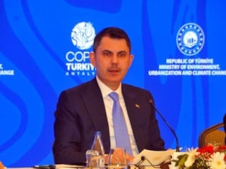 Murat Kurum: İklim değişikliği artık insanların gündelik hayatında önemli bir başlık