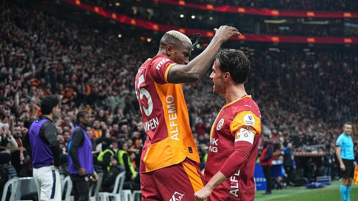 Galatasaray'da Barış Alper, Osimhen ve Yunus büyüledi
