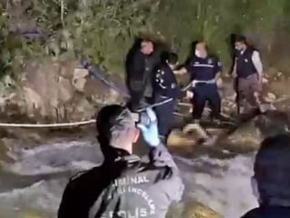 Adana'da şelaleye giren zihinsel engelli genç boğuldu