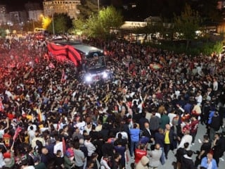 1. Lig'e yükselen Mardin 1969 Spor, coşkuyla karşılandı
