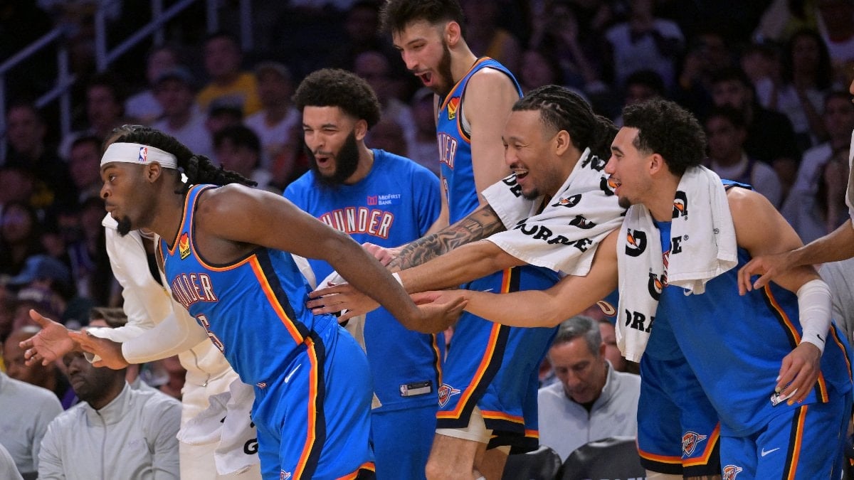 Thunder, Lakers karşısında durumu 3-0 yaptı