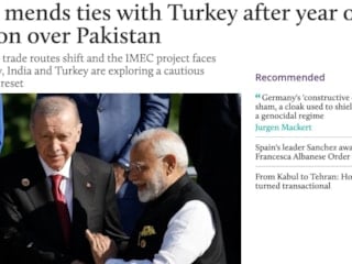 Hindistan ve Türkiye yılları aşan gerginlikten sonra ilişkileri onarmak için adım attı