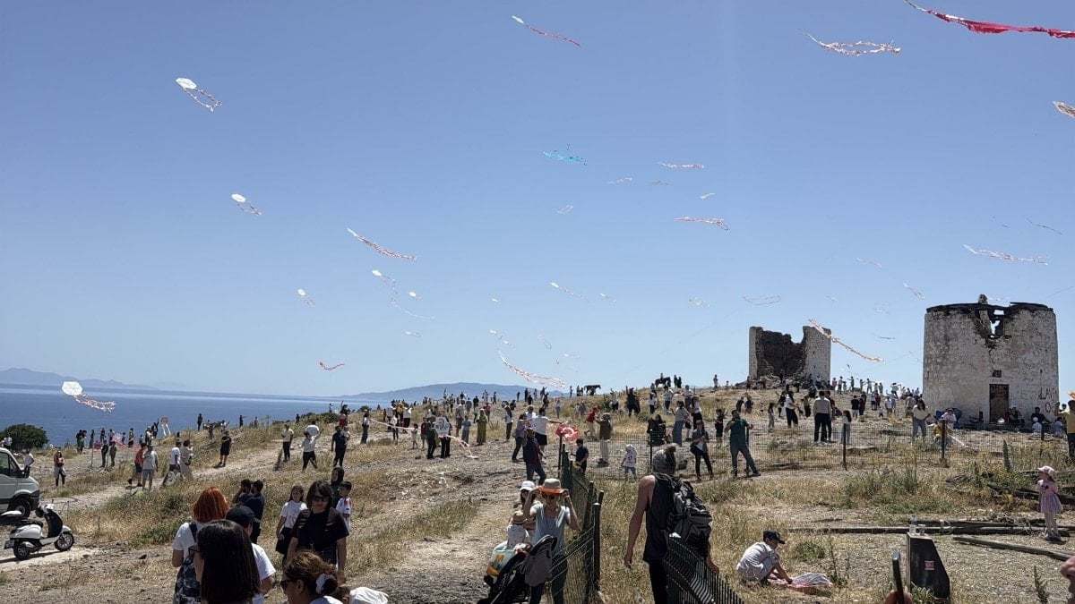 Muğla'da uçurtma festivali: Renkli görüntülere sahne oldu