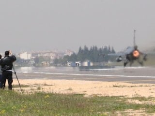 Eskişehir'de Türk F-16'ları EFES 2026 için görev başında