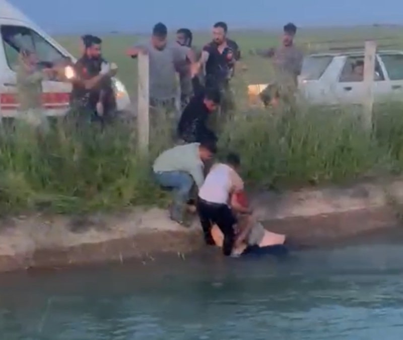 Şanlıurfa'da sulama kanalında boğulan iki kişi için suya giren yabancı uyruklu şahıs hayatını kaybetti