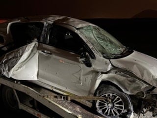 Kayseri'de takla atan otomobilde anne ve oğlu yaralandı