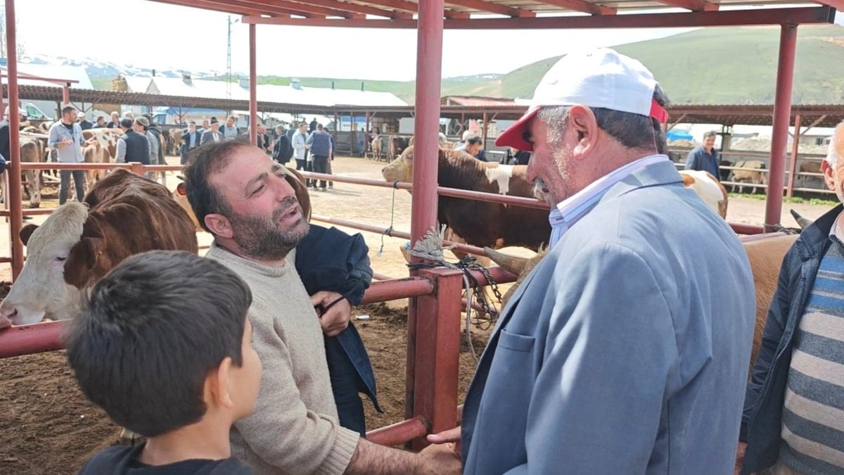 Erzurum'da kurban pazarlarında hareketlilik başladı