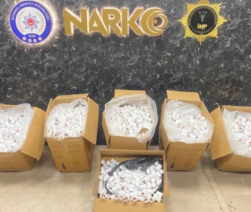 Tuzla'da 150 bin sentetik hap ele geçirildi