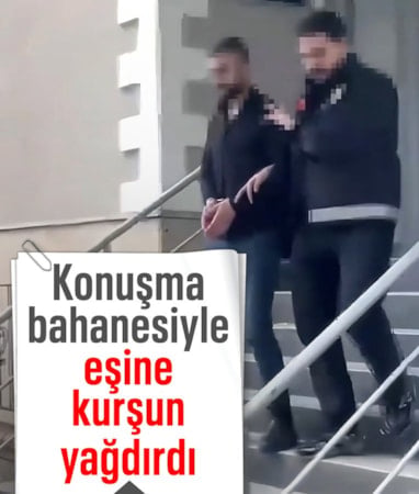 İstanbul'da konuşma bahanesiyle eşine ateş açtı