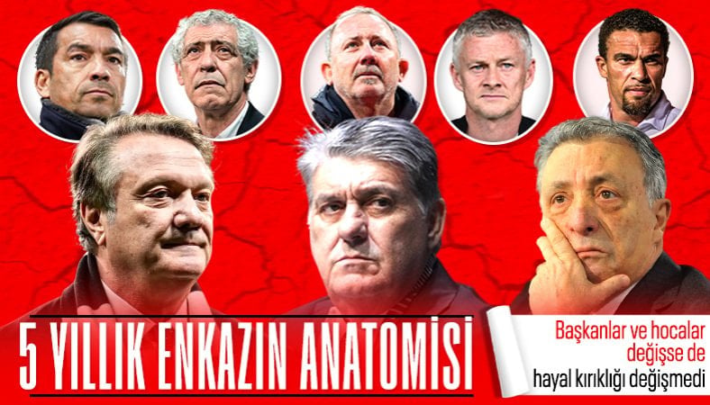 Beşiktaş'ta sezon istikrarsız ve kupasız geçti